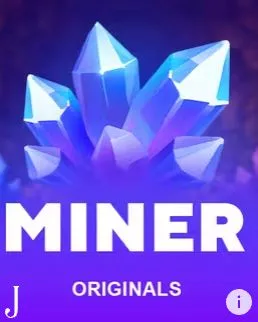 Фирменная мини-игра Miner с кристаллами